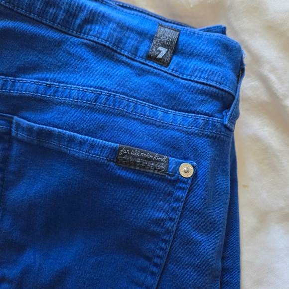 Seven Straight Leg Jeans - Blue - Size 30 - Picture 3 of 7